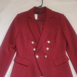 Double breasted blazer